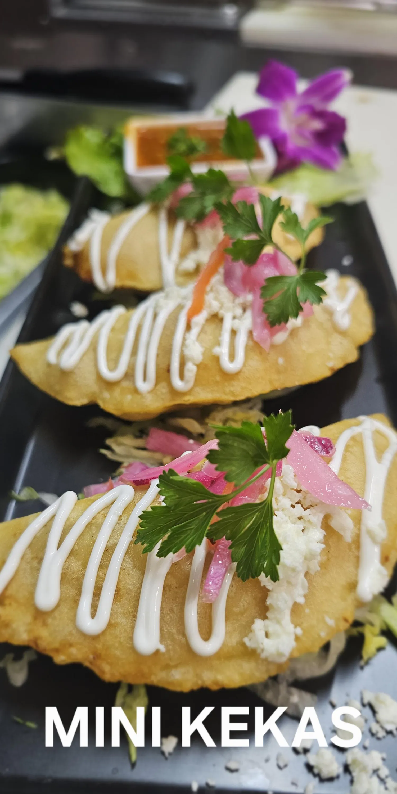 Mini Kekas at El Rincon de Chavita, Mexican-style Restaurant in Houston
